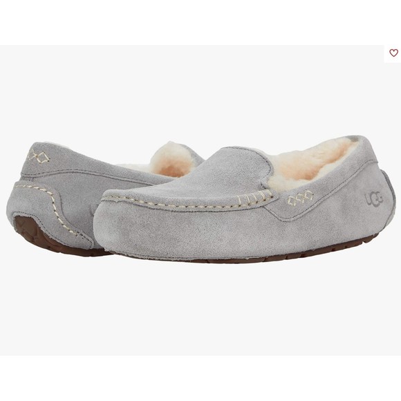 UGG Shoes Ugg Womens Us 9 Ansley Suede Slippers Light Grey 16878